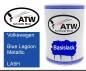 Preview: Volkswagen, Blue Lagoon Metallic, LA5H: 500ml Lackdose, von ATW Autoteile West.